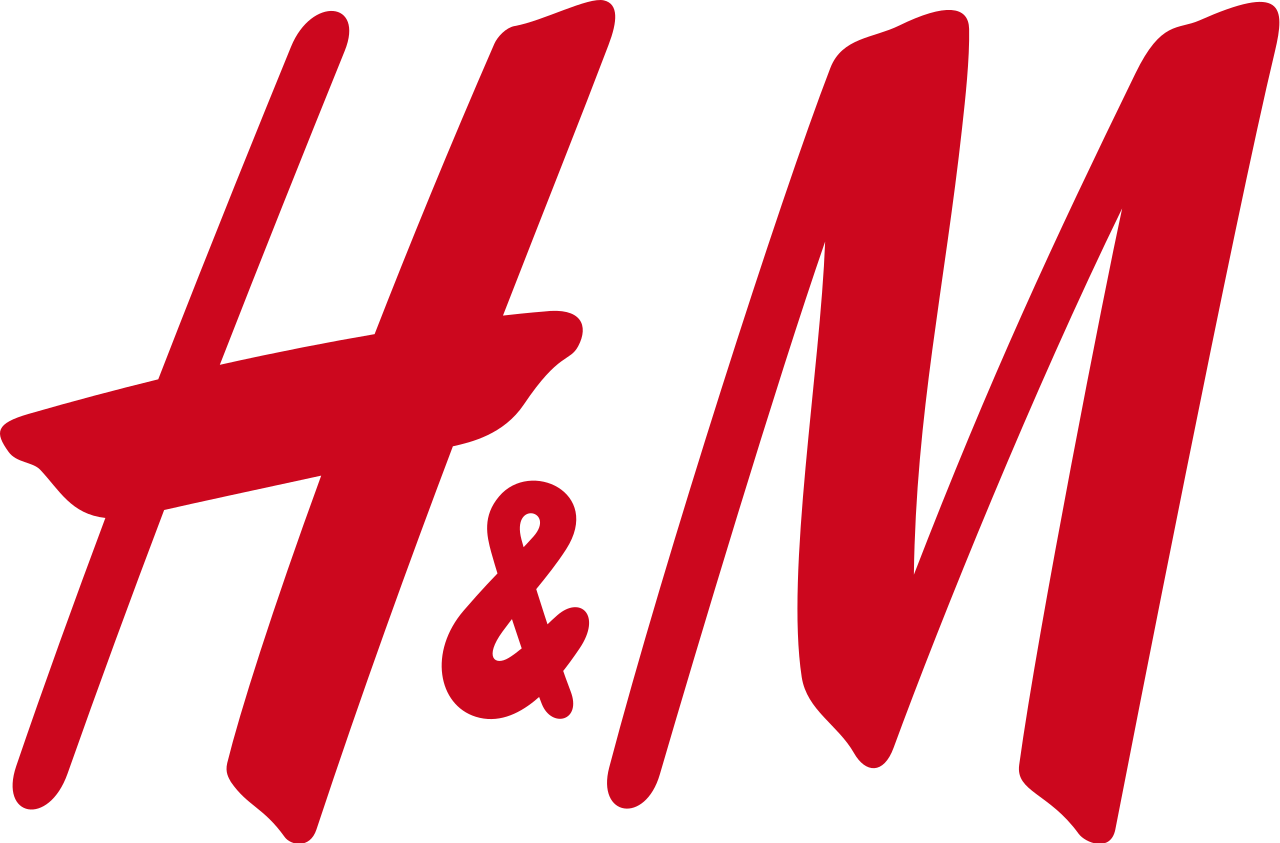 H&M logo red